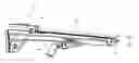 Fig. 01 - Arrow gun with controlled retention force and barrel vibration damping