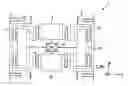 Fig. 01 - Multiaxial rotation rate sensor including a split central rotor