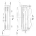 Fig. 16 - Protrusion bump pads for bond-on-trace processing