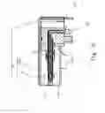 Fig. 11 - Electrical receptacle connector for providing grounding and reducing electromagnetic interference