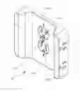 Fig. 01 - Wall socket plates with at least a third receptacle and systems and methods thereof