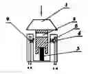Fig. 01 - Switch module of photoelectric integrated mechanical shaft keyboard
