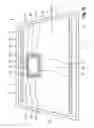 Fig. 10 - Transparent pane having a heatable coating