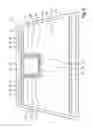 Fig. 11 - Transparent pane having a heatable coating