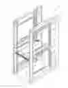 Fig. 01 - Server kit capable of supporting storage devices, server slide rail applied to server kit, and related server system