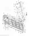Fig. 04 - Keyboard mounting assembly