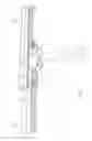 Fig. 02 - Partition mount system including head coupler with adjustable head length and head position