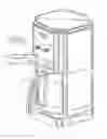Fig. 01 - COFFEE MAKER WITH SELECTIVE FILTER ASSEMBLY FOR RETROACTIVELY REMOVING CAFFEINE FROM BREWED COFFEE