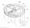 Fig. 01 - Food processor with slice selector disc