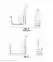 Fig. 06 - Bathtub fitting standard external space while affording safe egress and larger floor area with enclosed volume