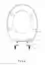 Fig. 07 - FIXING DEVICE OF TOILET COVER