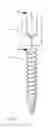 Fig. 04 - PEDICLE SCREW TULIP ASSEMBLY WITH MULTI-SEGMENTED MEMBER