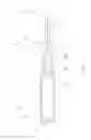Fig. 02 - Visually perceptible tampon housed within an applicator