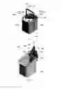 Fig. 09 - Fluid connectors and fluid flow paths for an infusate caddy