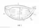 Fig. 02 - Golf club head with stepped crown