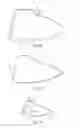 Fig. 10 - Golf club head with stepped crown