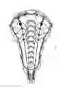 Fig. 04 - LACROSSE STICK HEAD WITH PROTECTED STRING ATTACHMENT FEATURE