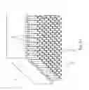 Fig. 11 - Enhanced co-formed/meltblown fibrous web structure