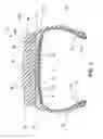 Fig. 03 - Precured tire tread with fabric reinforcing layer