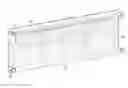 Fig. 01 - Flush mount active grille shutter and actuator