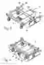Fig. 03 - Trailer-train trailer with carrying frame for a material transport cart