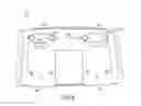 Fig. 10 - Magnetic pouch attachment mechanism with crash stable locking teeth