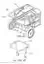 Fig. 31 - Wagon with adapter for installing child seat