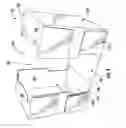 Fig. 07 - Convertible case with deployable ventilation panels for shipping and displaying food products