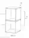 Fig. 08 - Storage receptacle stacking system