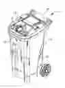 Fig. 01 - Roll out cart with gravity lock