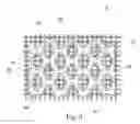 Fig. 10 - Enhanced co-formed meltblown fibrous web structure and method for manufacturing