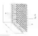 Fig. 11 - Enhanced co-formed meltblown fibrous web structure and method for manufacturing