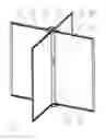 Fig. 01 - Revolving door assembly comprising support structure