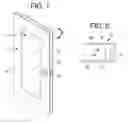 Fig. 02 - Door with frameless glazed unit, and related kit and methods