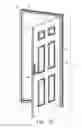 Fig. 08 - Soundproof door for use in reduction of sound transmitted from one side of the door to the other side