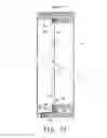 Fig. 09 - Soundproof door for use in reduction of sound transmitted from one side of the door to the other side
