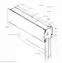 Fig. 01 - WINDOW SHADE SYSTEM AND HOUSING-GUIDE ASSEMBLY