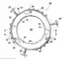 Fig. 01 - Concentric flow variable orifices for gas and particulate flow balance