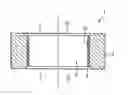 Fig. 01 - Bearing component comprising an inner diamond coating