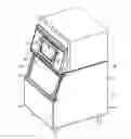 Fig. 01 - Ice maker with slush-avoiding sump