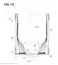 Fig. 10 - Universal cable management system for telecommunications rack