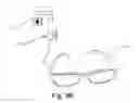 Fig. 08 - Wearable camera for reporting the time based on wrist-related trigger
