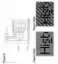 Fig. 10 - Pixel layout and display with varying area and/or luminance capability of same type sub-pixels in different composite pixels