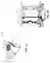 Fig. 06 - Disc drive actuator assembly with bearing cooling
