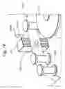 Fig. 46 - Calibrated device and method to detect material features on a spinning surface by generation and detection of gravito-magnetic energy