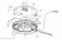 Fig. 01 - Electrical power supplying device having a central power-receptacle assembly with a penisula-like housing structure supplying electrical power to power plugs, adaptors and modules while concealed from view during power supplying operations