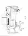 Fig. 02 - Electrical power supplying device having a central power-receptacle assembly with a penisula-like housing structure supplying electrical power to power plugs, adaptors and modules while concealed from view during power supplying operations