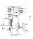 Fig. 03 - Electrical power supplying device having a central power-receptacle assembly with a penisula-like housing structure supplying electrical power to power plugs, adaptors and modules while concealed from view during power supplying operations