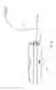 Fig. 06 - Electrical power supplying device having a central power-receptacle assembly with a penisula-like housing structure supplying electrical power to power plugs, adaptors and modules while concealed from view during power supplying operations