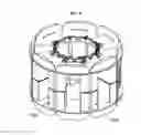 Fig. 05 - Rotor with insulator and motor having the same